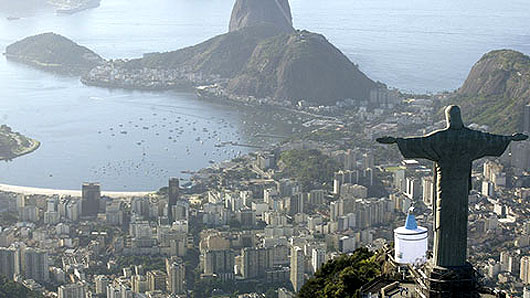 Christ the Redeemer statue in Rio.
