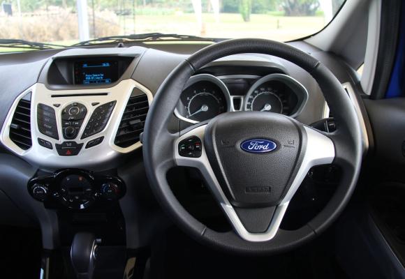 Interior of Ford EcoSport.