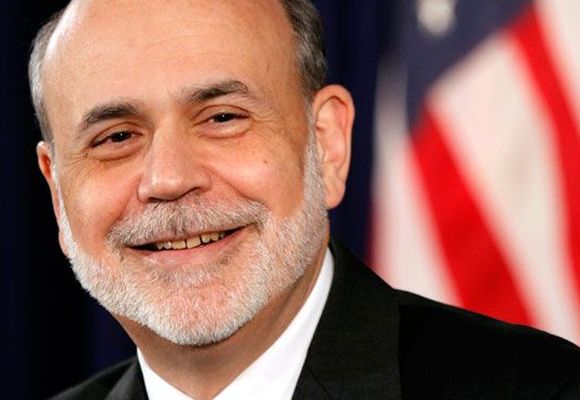 US Federal Reserve Chairman Ben Bernanke.