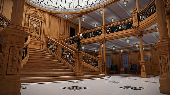 A view of the grand staircase.