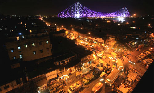 The city of Kolkata.