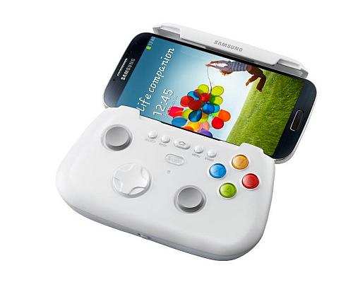 Samsung Electronic will also launch several accessories with Galaxy S4 including a Game Pad in the picture.