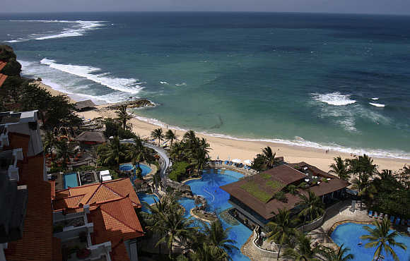 A resort in Nusa Dua, Bali.