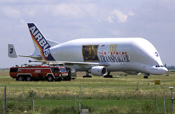 Five-aircraft fleet of Belugas is operated by Airbus Transport International