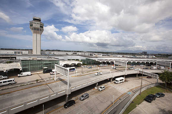 A view of the Luis Munoz Marin international airport in San Juan, Puerto Rico.