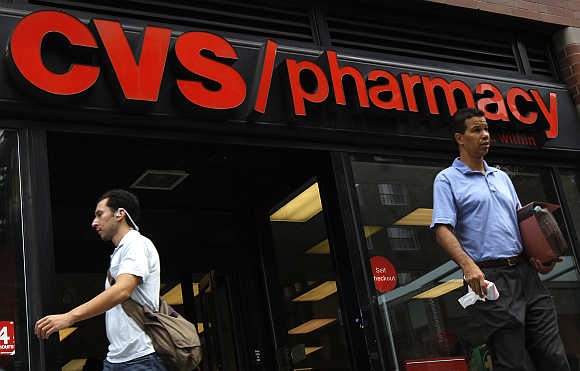 A CVS pharmacy in New York City.