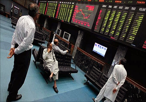 Karachi Stock Exchange.