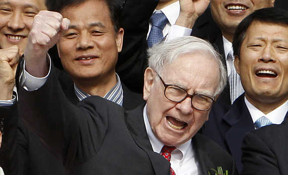 Warren Buffett is the latest businessman to join Twitter.