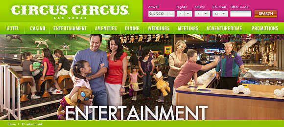 Circus Circus Las Vegas.