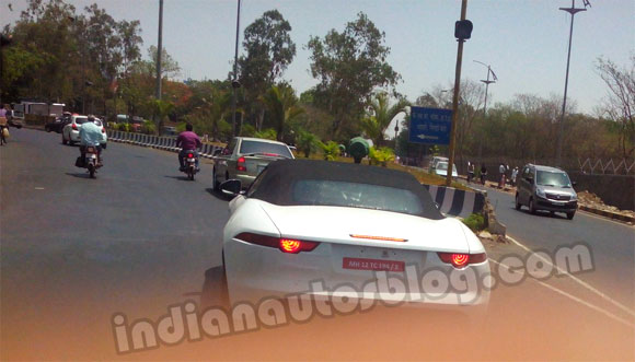 The Jaguar F-Type is in India