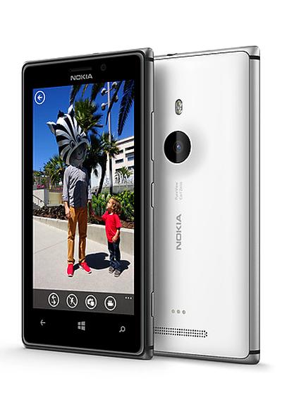 Nokia metal-body Lumia 925 smartphone.