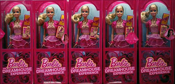 Topless protest disrupts opening of Barbie house in Berlin