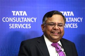 N Chandrasekaran, chief executive officer of Tata Consultancy Services