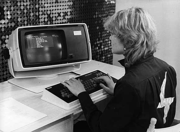 Iconic images of early computers