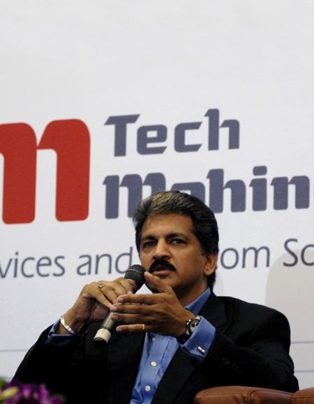 Anand Mahindra, chairman, Tech Mahindra.