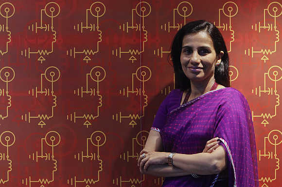 Chanda Kochhar, Managing Director and CEO, ICICI Bank, at the bank's headquarters in Mumbai.