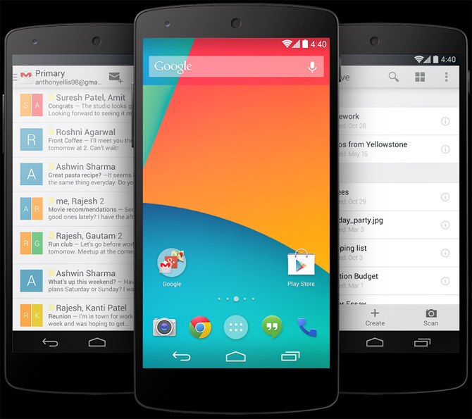 Google unveils new Nexus 5 smartphone with 'KitKat'