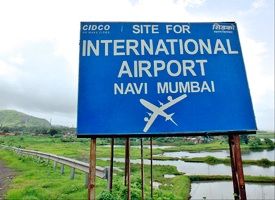 Navi Mumbai airport site