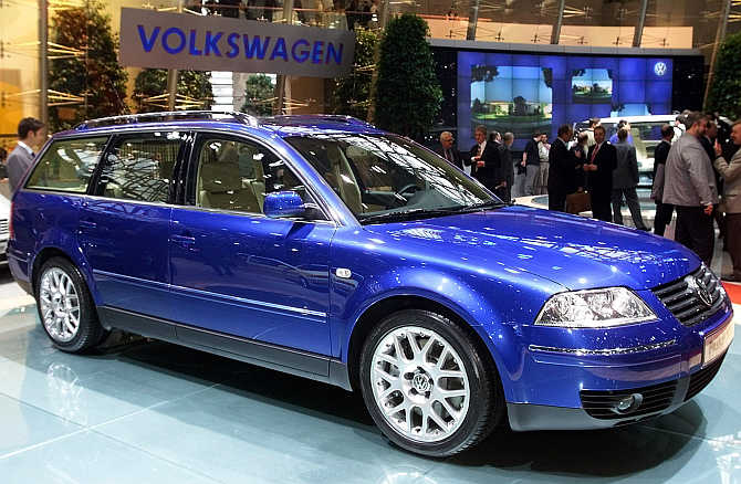 Volkswagen Passat in Geneva.