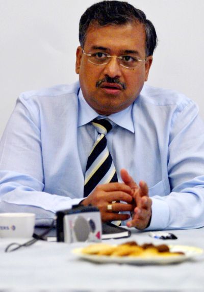 Image: Sun Pharmaceuticals' MD and chairman, Dilip Shanghvi. Photograph: Adeel Halim/Reuters