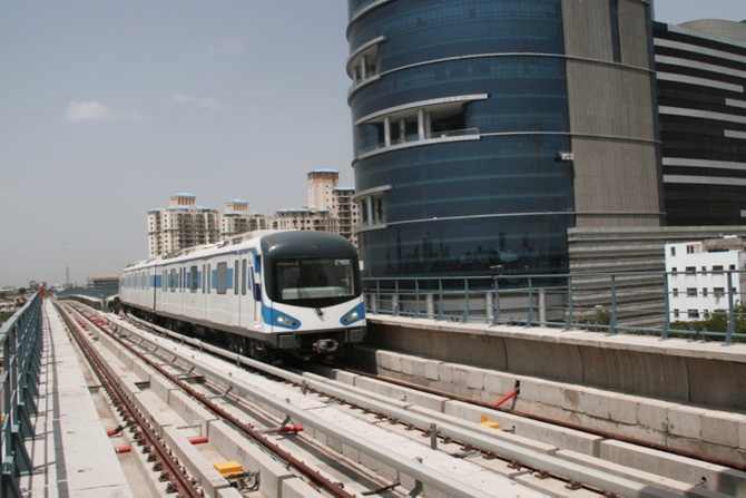 What makes Gurgaon Rapid Metro a unique project