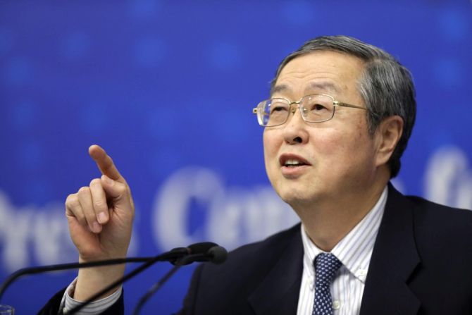 China's central bank governor Zhou Xiaochuan.