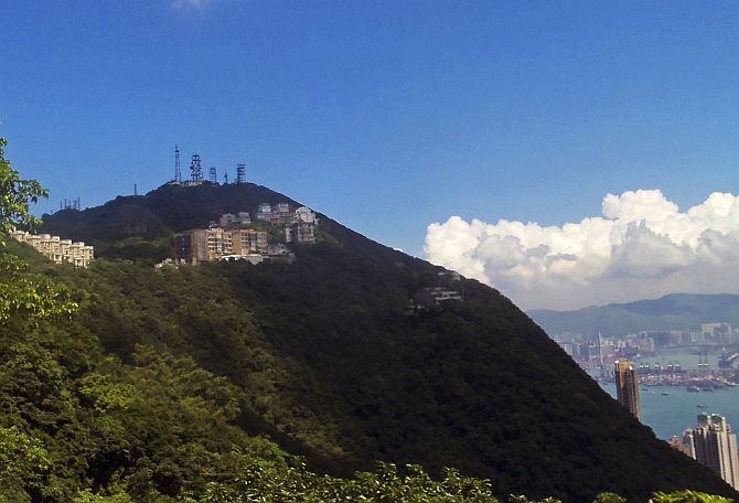 With its panoramic views over Hong KongIsland and VictoriaHarbour, the prestigious Pollock's Path on The Peak is the world's most-expensive street.