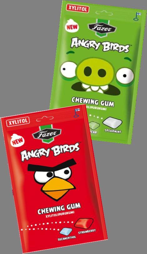 Angry Bird Chewing Gums.