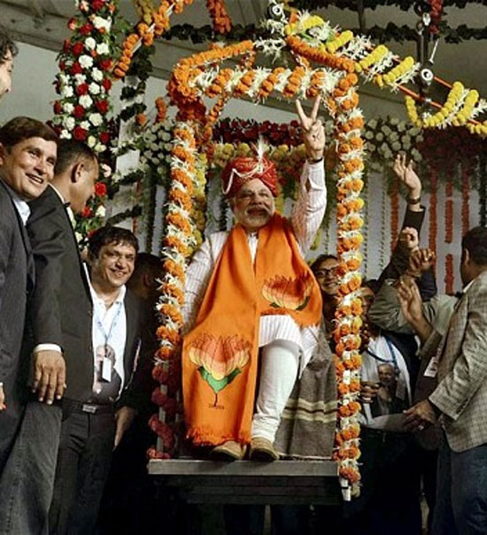 Gujarat chief Minister Narendra Modi.