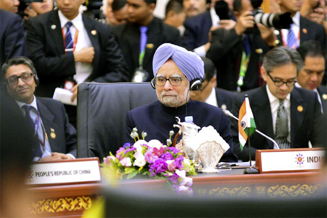 Prime Minister Manmohan Singh attends the 8th East Asia Summit in Bandar Seri Begawan.