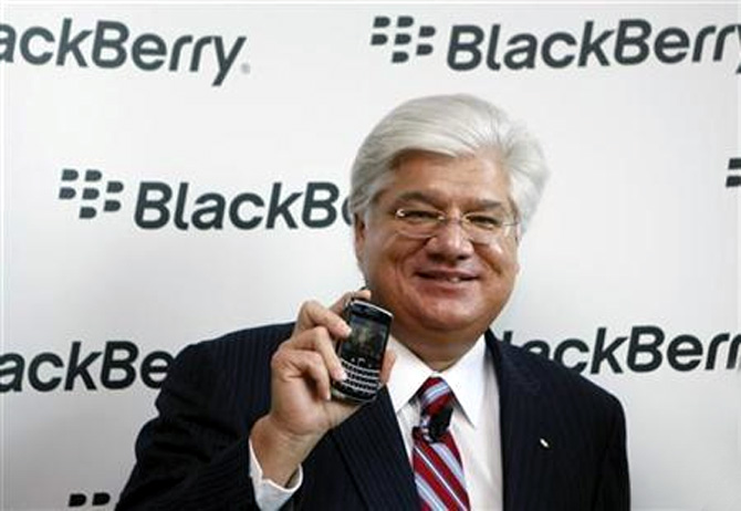 BlackBerry co-founder Mike Lazaridis.