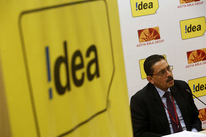 Idea Cellular's Managing Director Himanshu Kapania in Mumbai.