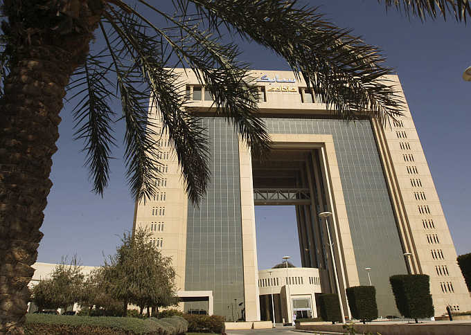 A view of the headquarters of Saudi Basic Industries Corporation in Riyadh, Saudi Arabia.