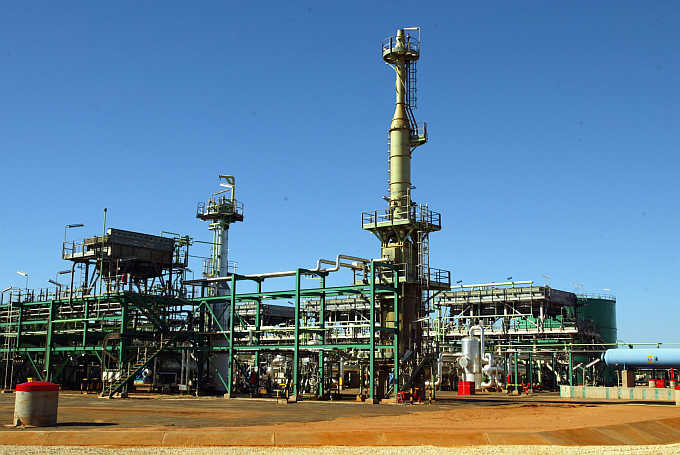 A Sasol plant in the Inhambane province of Mozambique.