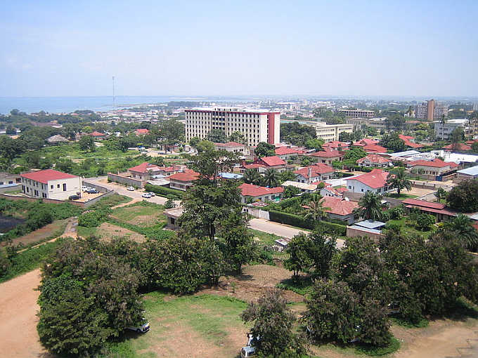A view of capital Bujumbura, Burundi.