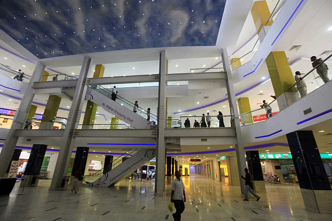 A view of capital Khartoum's Al Waha mall, Sudan.