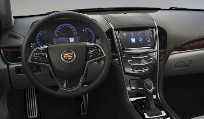 Cadillac ATS interior.