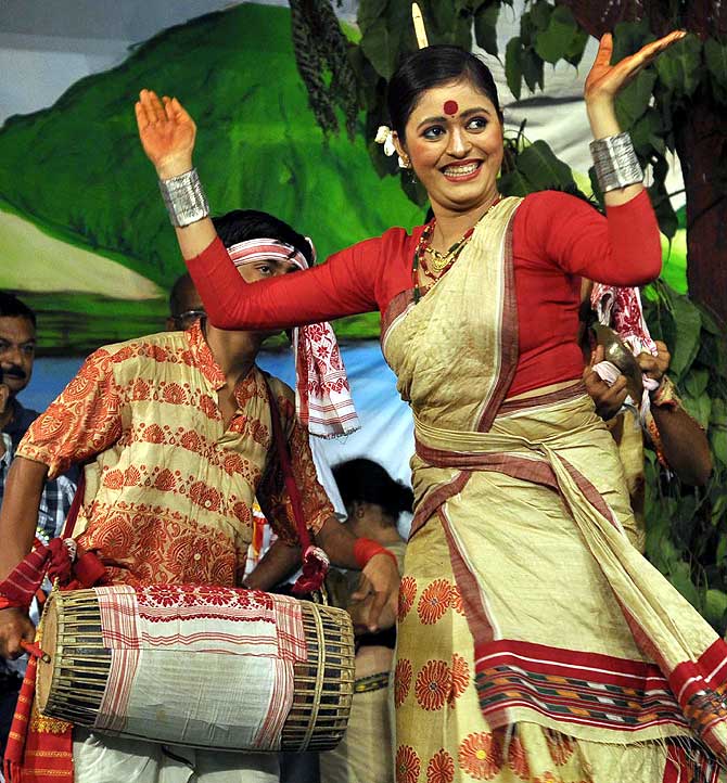Bihu Samragi festival in Guwahati.