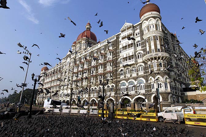 The Taj Mahal Hotel in Mumbai.