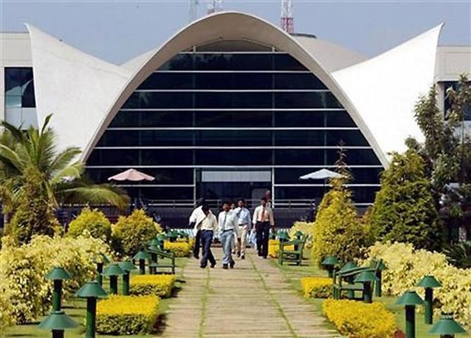 Infosys campus.