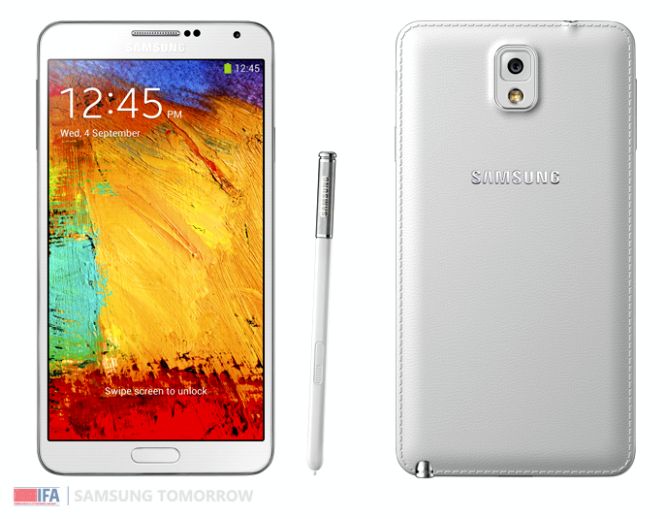 Samsung unveils Note 3 for Rs 49,900; smartwatch for Rs 22,990