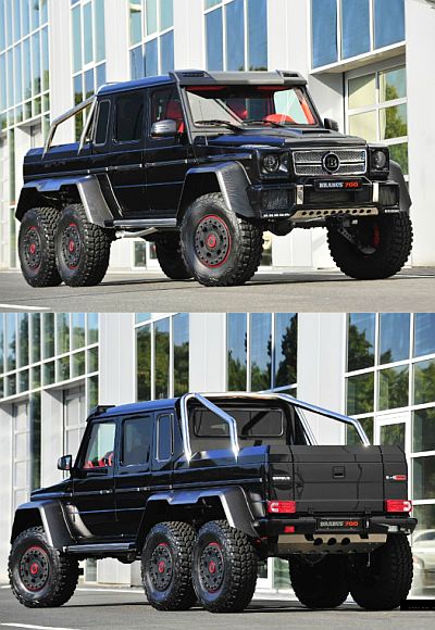 This monstrous Brabus B63S makes a Hummer look small