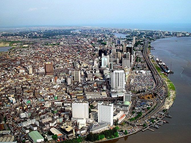 Lagos Skyline.