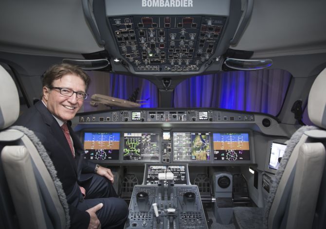 Robert Deluce, President and Chief Executive Officer, Porter Airlines. Porter airlines placed orders for CS Series aircraft.