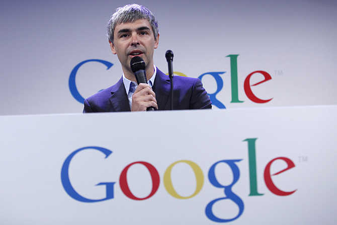 Larry Page in New York City.
