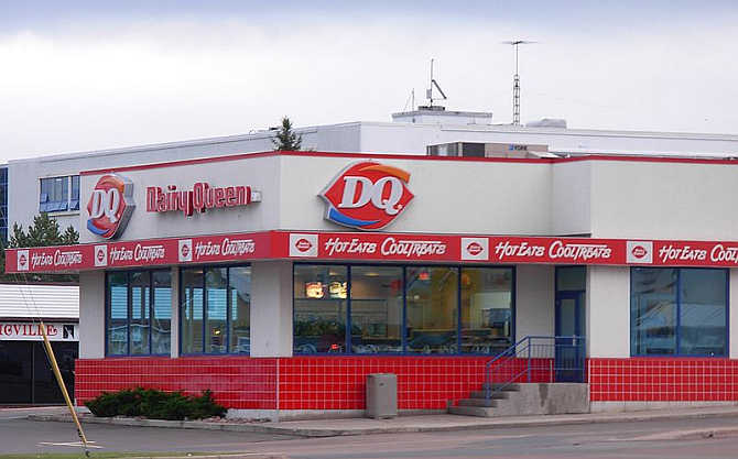 A Dairy Queen location in Moncton, Canada.