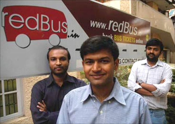  redBus founders.