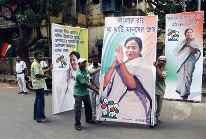 Anti-retail-FDI Mamata cool with foreign brands