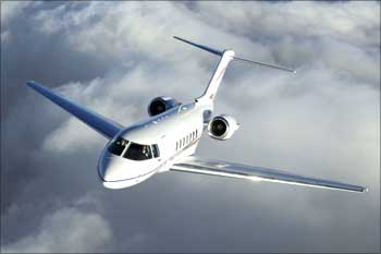 A business jet