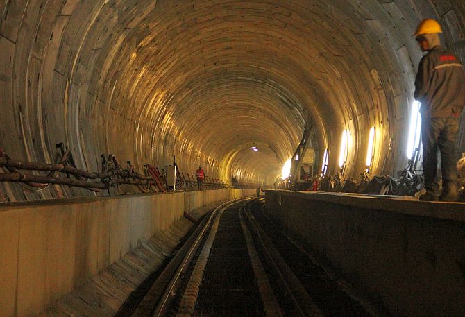 Marmaray Tunnel.